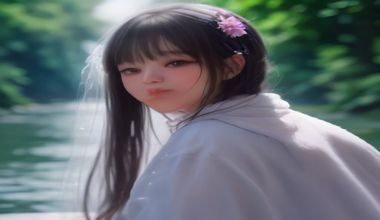 两位女性坐在咖啡馆窗边低头交谈，氛围温柔私密，展现女女情感中的深度沟通与情感联结
